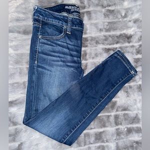 american eagle low rise skinny jeans